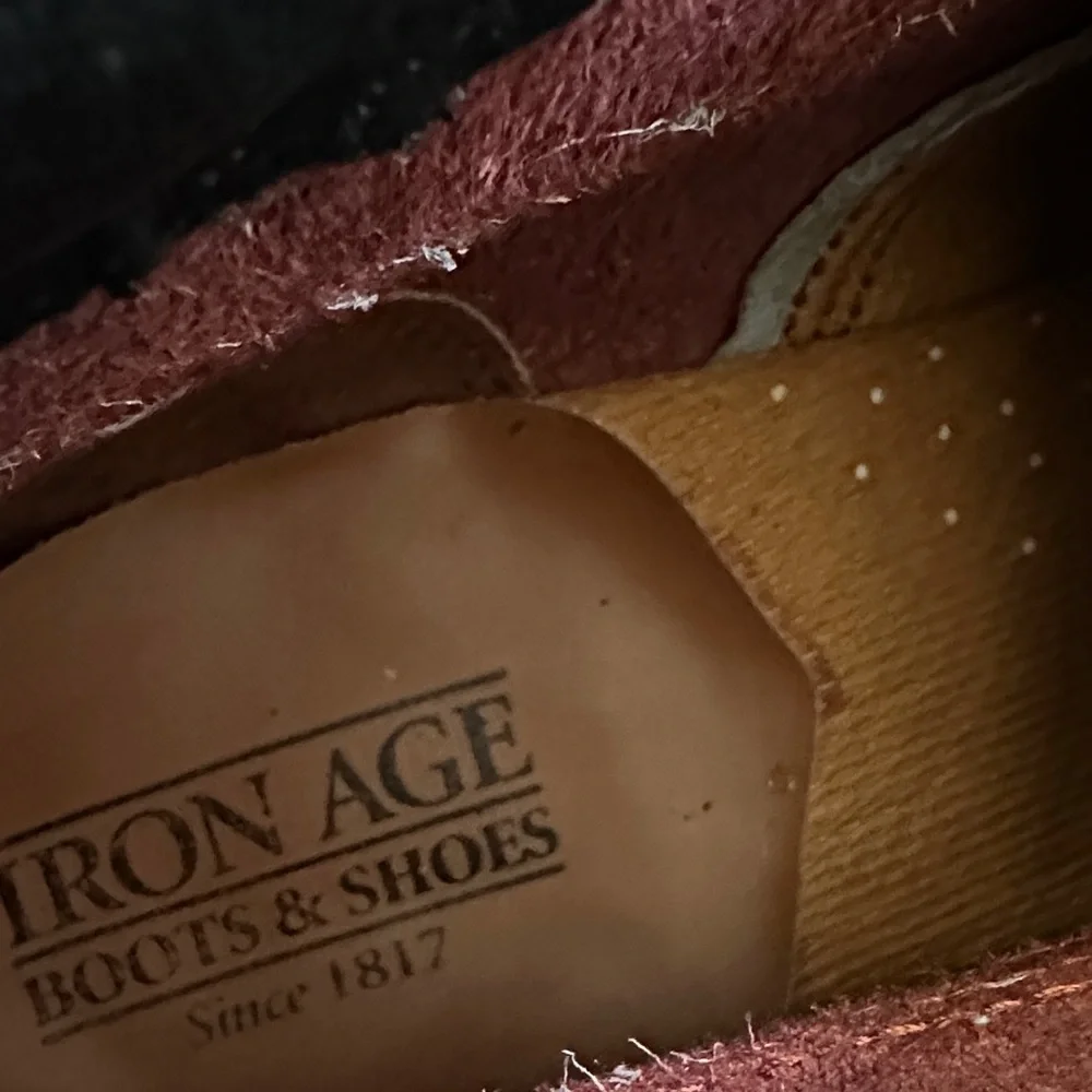 Iron Age Rugged Protection Men's Brown Leather Boots Size 12EE